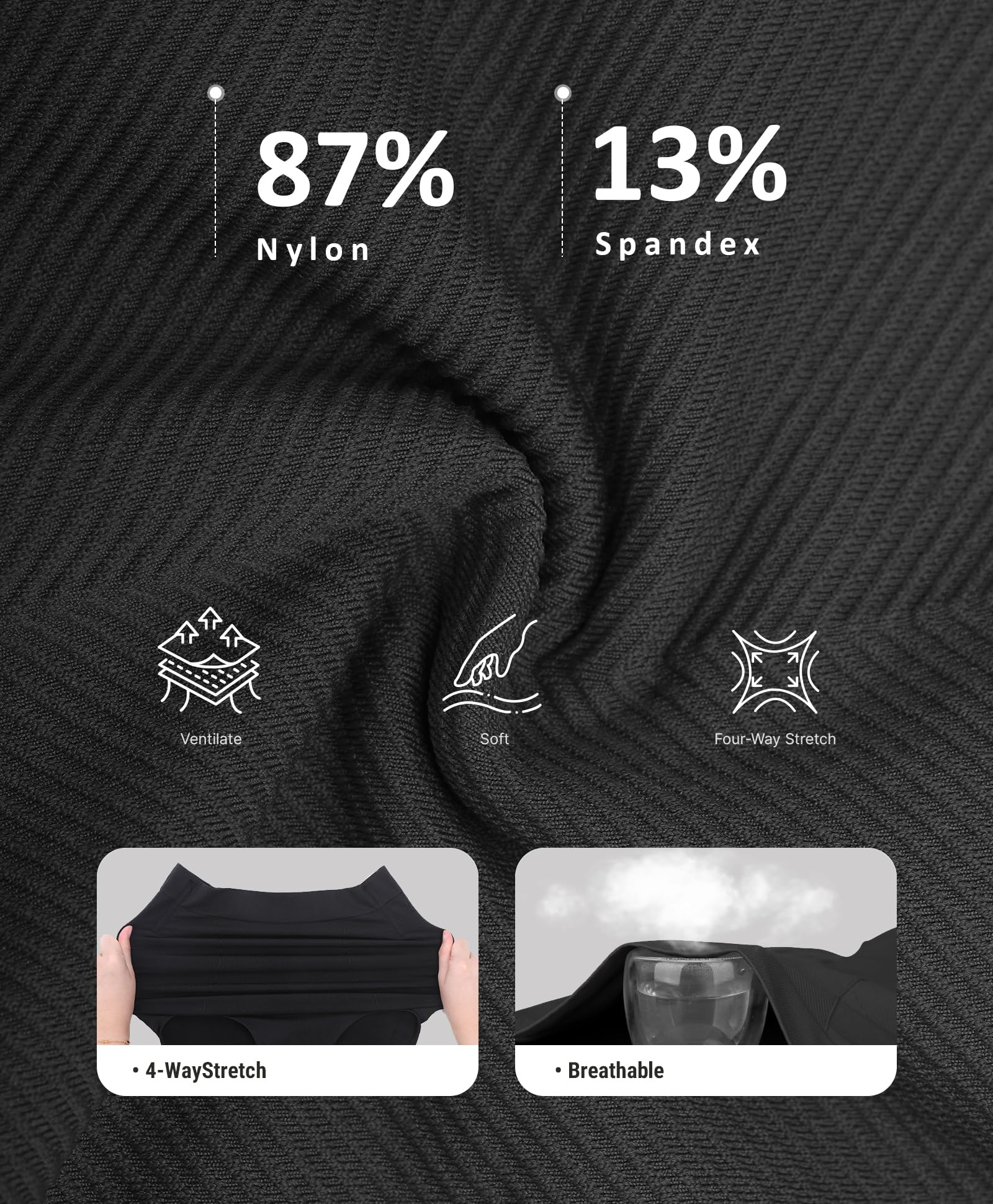 FeelinGirl Body Shaper Tummy Control Shapewear Underwear High Waisted Shaping Briefs Panty Girdle - Image 7