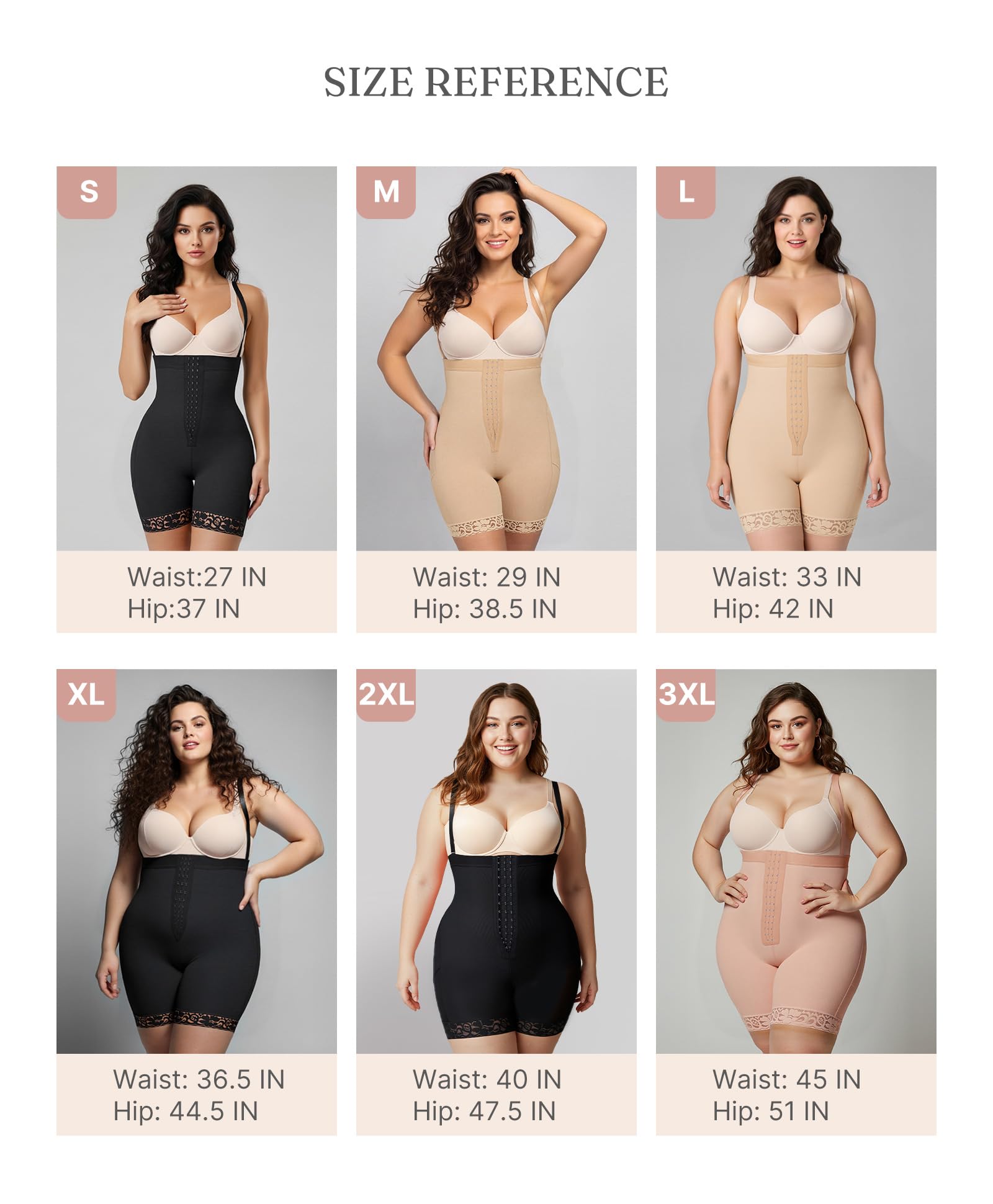 FeelinGirl Fajas Colombianas Shapewear for Women Post Surgery Compression Garment Tummy Control Shaper with Zipper Crotch - Image 6