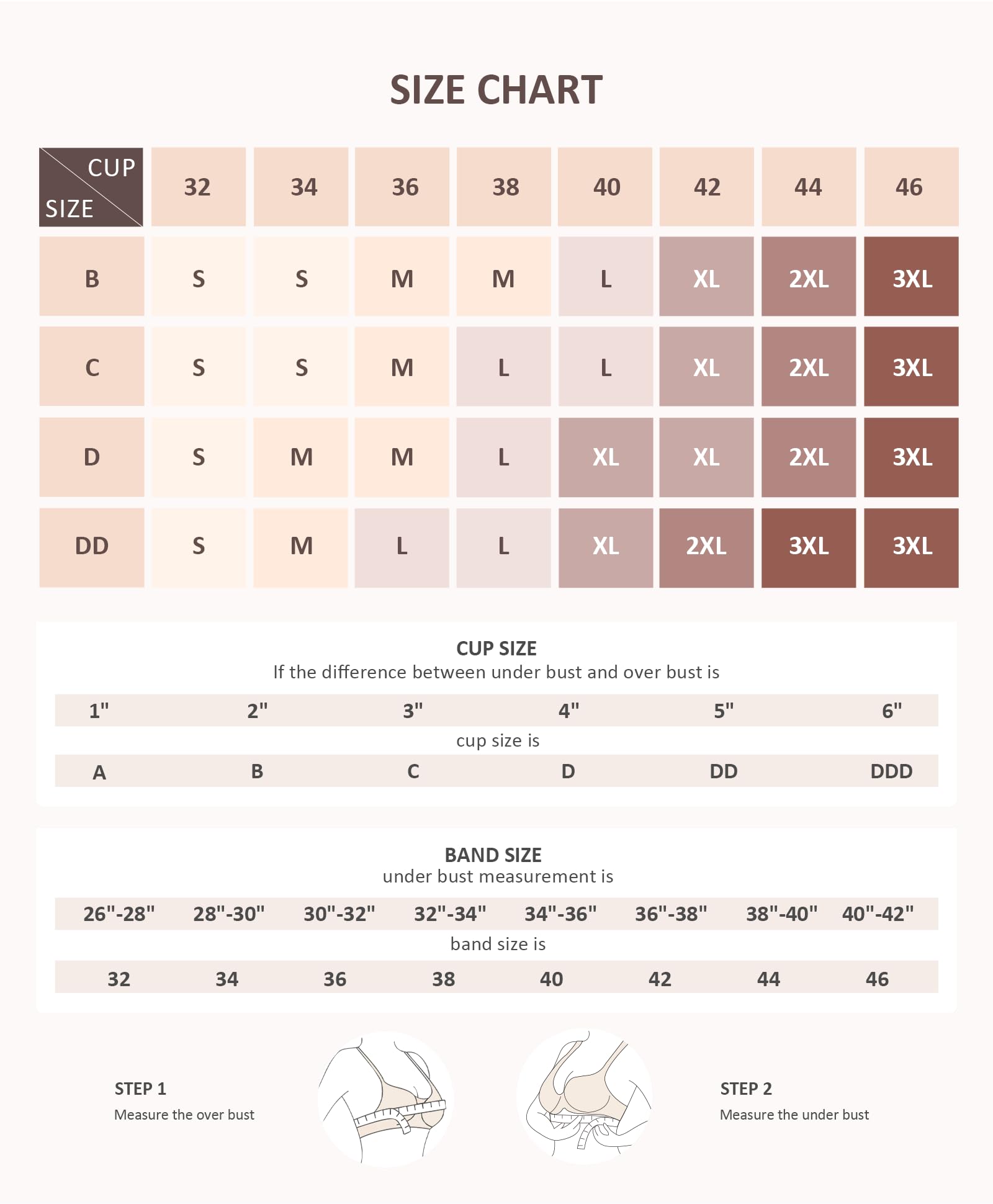 FeelinGirl Front Closure Post Surgical Compression Bra for Women with Removable Breast Support Band - Image 6