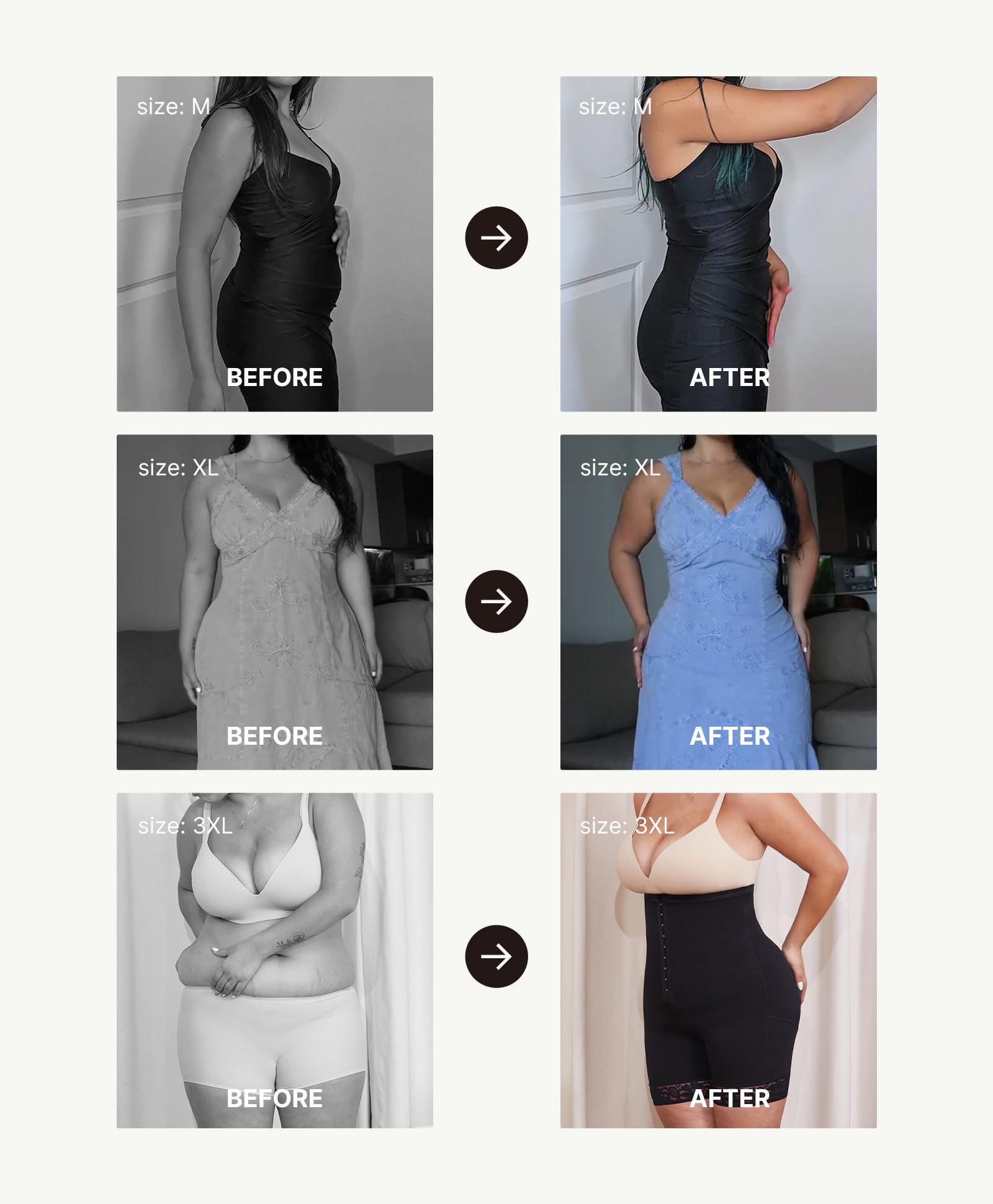 FeelinGirl Shapewear Faja Body Shaper Tummy Control Shapewear Fajas Colombianas Moldeadoras Butt Lifting Shorts - Image 5